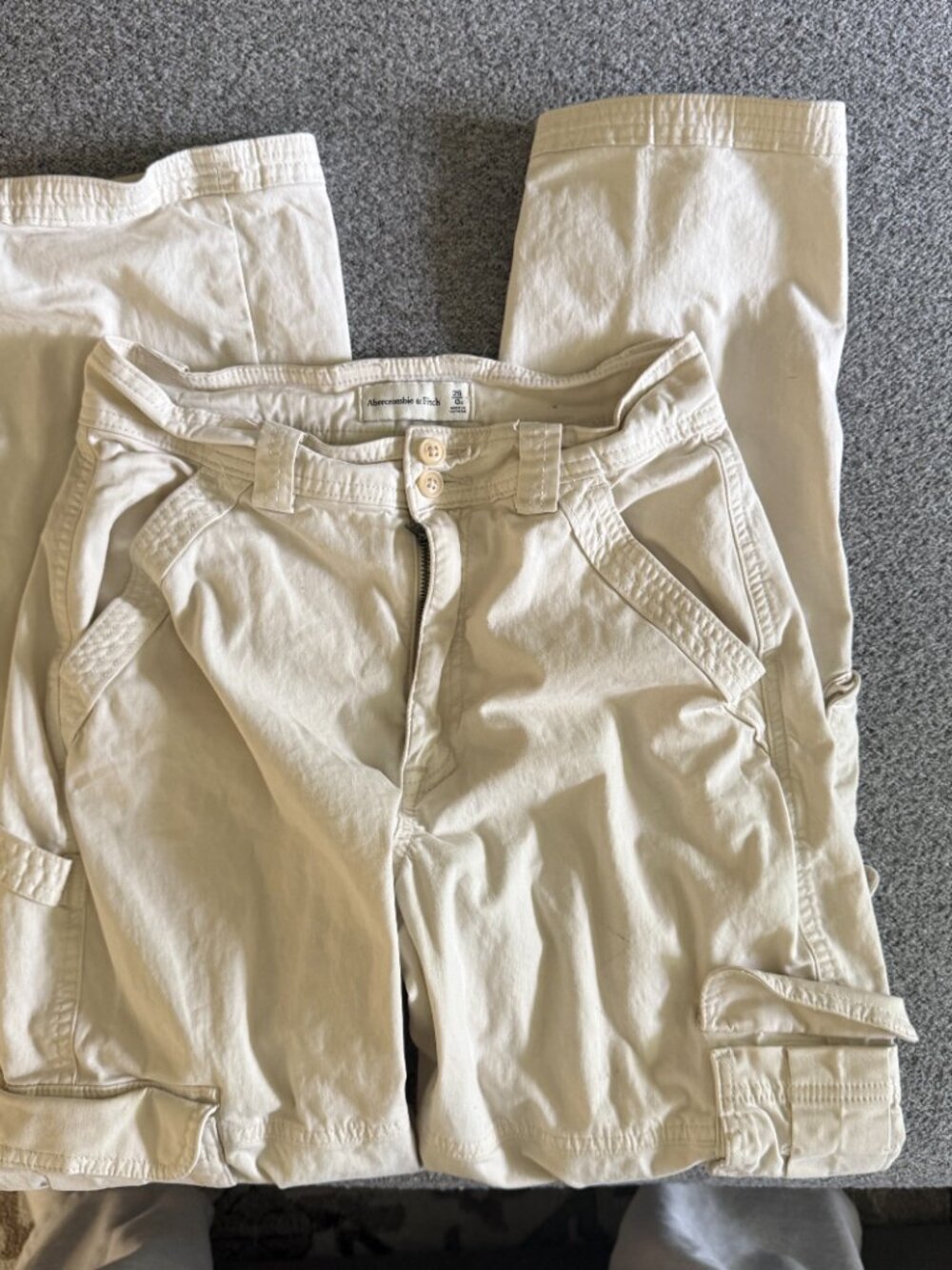 Abercrombie and fitch - Curve Love relaxed Cargo pant - Size 25/0R